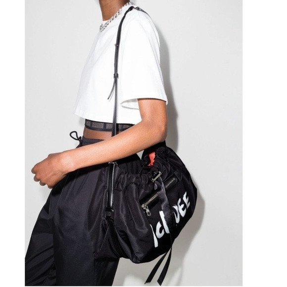 NWT Alexander McQueen Women's The Bundle in Black/white medium bag Authentic - Picture 6 of 6